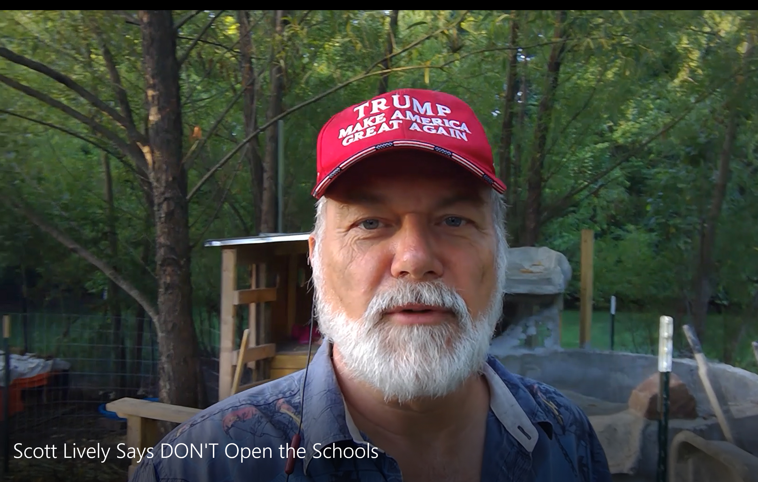 Scott Lively Says DON’T Open the Schools